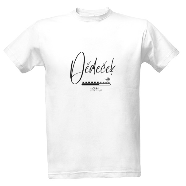 Tričko s potiskem Dědeček - načítání