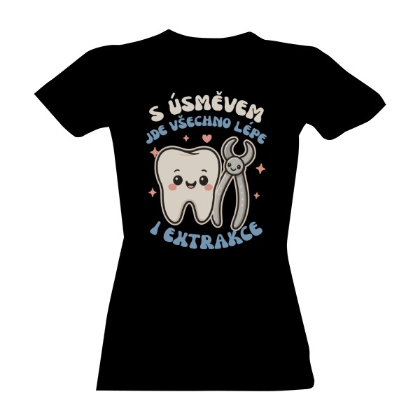 Tričko s potiskem Extrakce