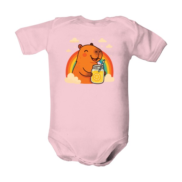Dětské body  s potiskem Kapybara