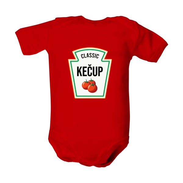 Omáčky rodinná trička - kečup