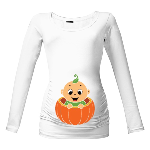 Tričko s potiskem Podzimní dítě