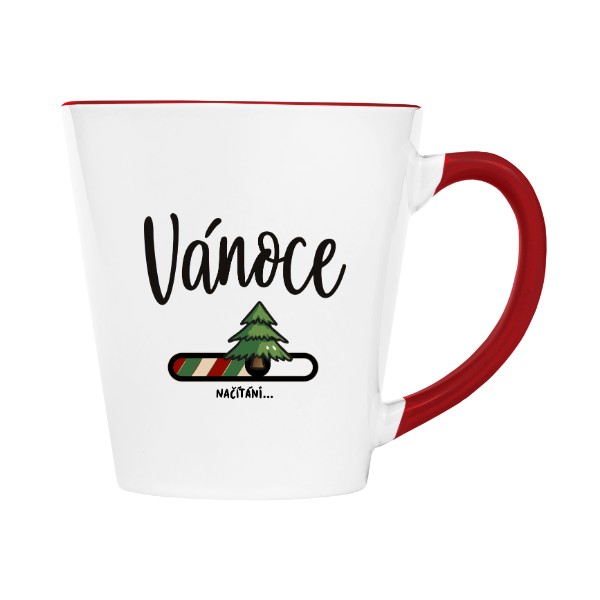 Vánoce načítání hrnek