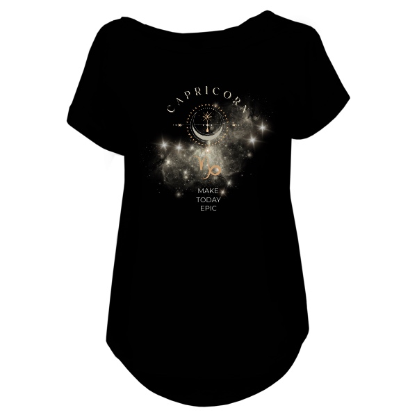 Tričko s potiskem Zvěrokruh kozoroh